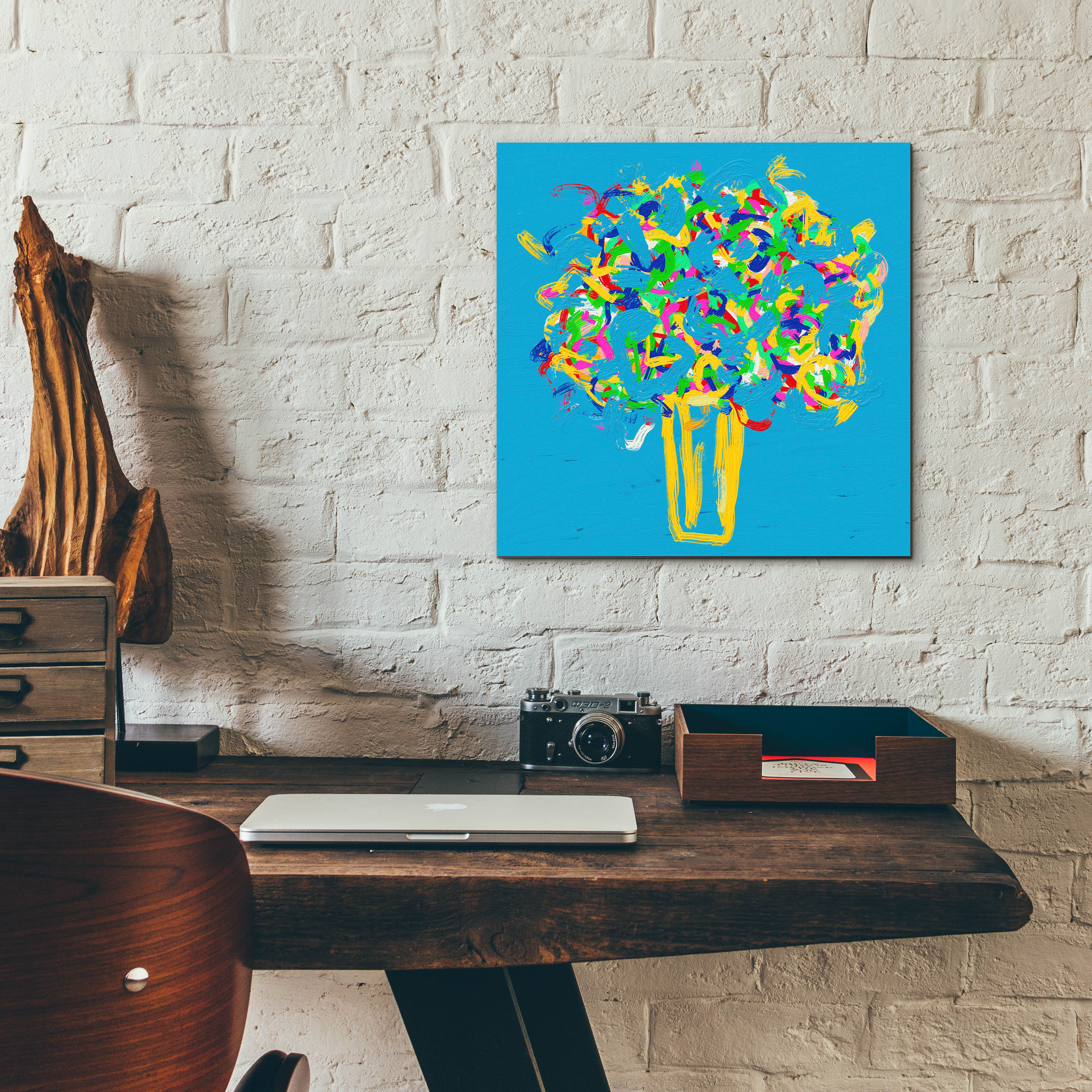 Latitude Run® 'Spring Flowers' by Cesare Bellassai Acrylic Glass Wall